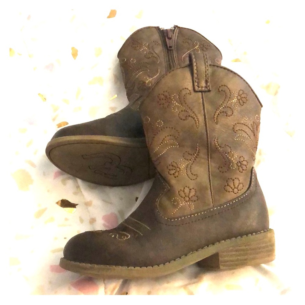 Toddler girls cowboy boots